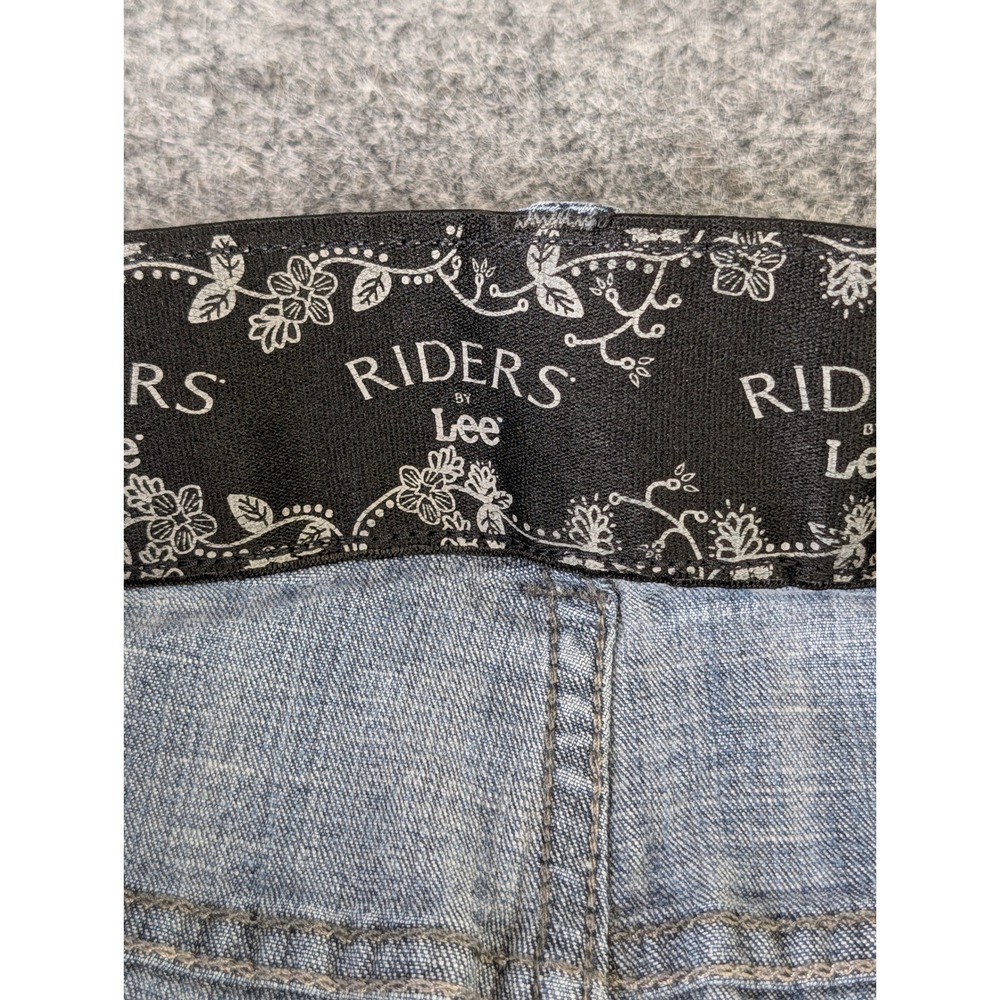 Riders by Lee Womens 24W M Midrise Bootcut Jeans Medium Wash Denim 157HBW3 - Picture 3 of 12